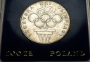 200 zł złotych 1976 XXI Olimpiada Montreal SREBRO