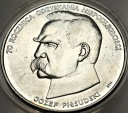 50000 zł 1988 Józef Piłsudski 70 rocznica odzyskania niepodległości SREBRO