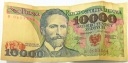 1987 10000 zł dziesięć tysięcy złotych Wyspiański Seria B banknot