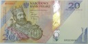 2025 20 zł tysiąclecie koronacji Bolesława Chrobrego banknot NBP (nr 1)
