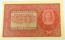 1919 20 dwadzieścia Marek Polskich II Seria CF banknot