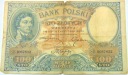 1919 100 zł sto złotych banknot seria S.B.