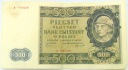1940 500 zł Pięćset Złotych Seria A Góral (nr 2)
