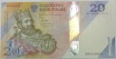2025 20 zł tysiąclecie koronacji Bolesława Chrobrego banknot NBP (nr 1)