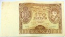 1934 100 zł Sto Złotych Seria BW banknot