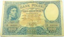 1919 100 zł sto złotych banknot Seria S.B.