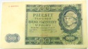 1940 500 zł Pięćset Złotych Seria Góral (nr 2)