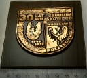 Plakieta 1979 30 lat Studium Wojskowego Politechniki Wrocławskiej 1949 LWP
