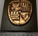 Plakieta 1978 30 lat Studium Wojskowego Politechniki Wrocławskiej LWP