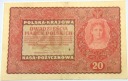 1919 20 dwadzieścia Marek Polskich II Seria CG banknot