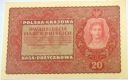 1919 20 dwadzieścia Marek Polskich II Seria EN banknot
