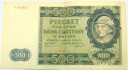 1940 500 zł Pięćset Złotych Seria A Góral (nr 2)