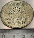 Medal Obwód AK Ostrołęka 1939-1945 Bóg Ojczyzna Męstwo