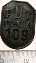 Odznaka PDT Ochota nr 109 Warszawa Hala Kopińska