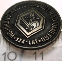 Odznaka Wojskowy Instytut Chemii i Radiometrii WIChiR XXX lat LWP znaczek