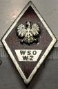Odznaka WSOWZ wz.3 Wyższa Szkoła Oficerska Wojsk Zmechanizowanych Wrocław