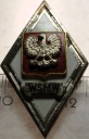 Odznaka WSMW wz.1 Wyższa Szkoła Marynarki Wojennej Gdynia MW LWP PRL