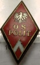Odznaka OS POLIT. Oficerska Szkoła Polityczna Łódź OSPOLIT. PRL absolwentka