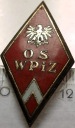 Odznaka OS WPiZ Oficerska Szkoła Wojsk Pancernych i Zmechanizowanych OSWPiZ