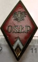 Odznaka OSŁP Oficerska Szkoła Łączności Przewodowej Sieradz PRL absolwentka
