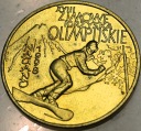 2 zł złote 1998 Nagano Zimowe Igrzyska Olimpijskie
