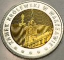 5 zł złotych 2014 Zamek Królewski w Warszawie Odkryj Polskę