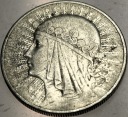 10 zł złotych 1932 Głowa Kobiety Polonia Jadwiga Babka SREBRO