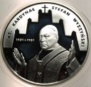 10 zł złotych 2001 Kardynał Stefan Wyszyński SREBRO