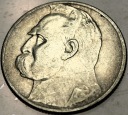 2 zł złote 1934 Józef Piłsudski SREBRO