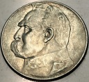 5 zł złotych 1934 Józef Piłsudski SREBRO (nr 1)