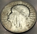 10 zł złotych 1932 Głowa Kobiety Polonia Jadwiga Babka SREBRO
