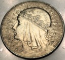 10 zł złotych 1933 Głowa Kobiety Polonia Jadwiga Babka SREBRO