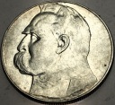 10 zł złotych 1937 Józef Piłsudski SREBRO