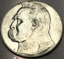 10 zł złotych 1939 Józef Piłsudski SREBRO