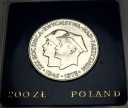 200 zł 1975 XXX rocznica zwycięstwa nad faszyzmem SREBRO