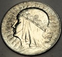 5 zł złotych 1934 Głowa Kobiety Polonia Jadwiga Babka SREBRO