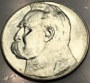 10 zł złotych 1935 Józef Piłsudski SREBRO