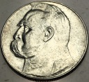 10 zł złotych 1936 Józef Piłsudski SREBRO