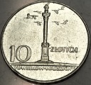 10 zł złotych 1966 MAŁA Kolumna Zygmunta Warszawa