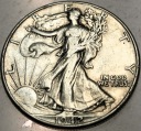 USA 1/2 dolara Half Dollar 1942 Bogini Wolności Walking Liberty SREBRO