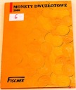 06 Album Fischer 2008 monety 2 zł złote NG x16 nordic gold NBP klaser