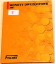 07 Album Fischer 2007 monety 2 zł złote NG x23 nordic gold NBP klaser