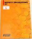 16 Album Fischer 2007 monety 2 zł złote NG x23+1 nordic gold NBP klaser