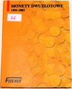26 Album 1995-2003 monety 2 zł złote NG x34 (2000-2003) nordic gold NBP