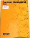 38 Album Fischer 2012 monety 2 zł złote NG x15 nordic gold NBP klaser
