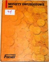 41 Album Fischer 2009 monety 2 zł złote NG x18 nordic gold NBP klaser