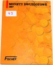 43 Album Fischer 2007 monety 2 zł złote NG x23 nordic gold NBP klaser