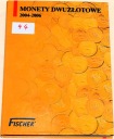 44 Album Fischer 2004-2006 monety 2 zł złote NG x66 nordic gold NBP klaser
