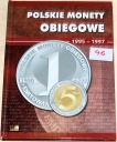 46 Album Polskie Monety Obiegowe 1995-1997 37x monety 1 gr- 5 zł NBP klaser