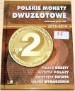 55 Album e-hobby 2013-2014 monety 2 zł złote NG x15 nordic gold NBP klaser
